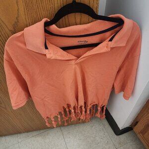 St.JohnsBay short Button down short-sleeved shirt Size L